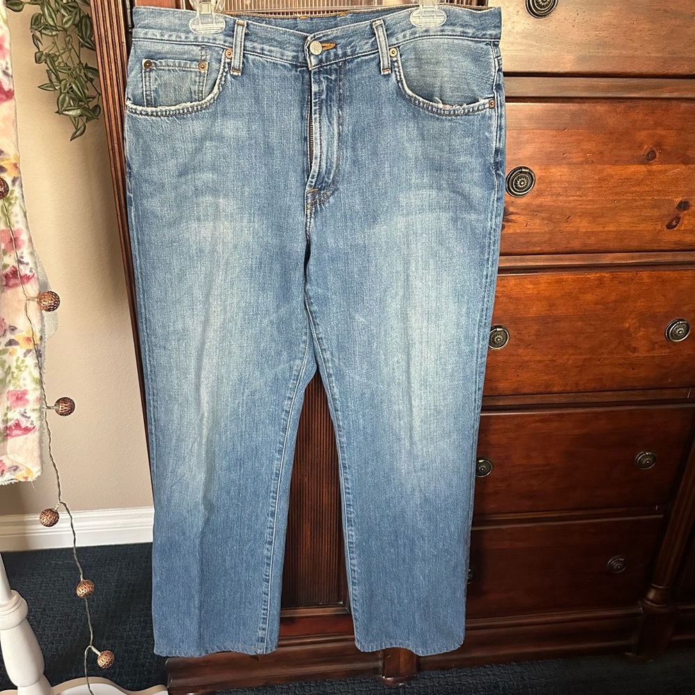 Men’s Lucky Brand “Dungarees” Blue Jeans - Size 34